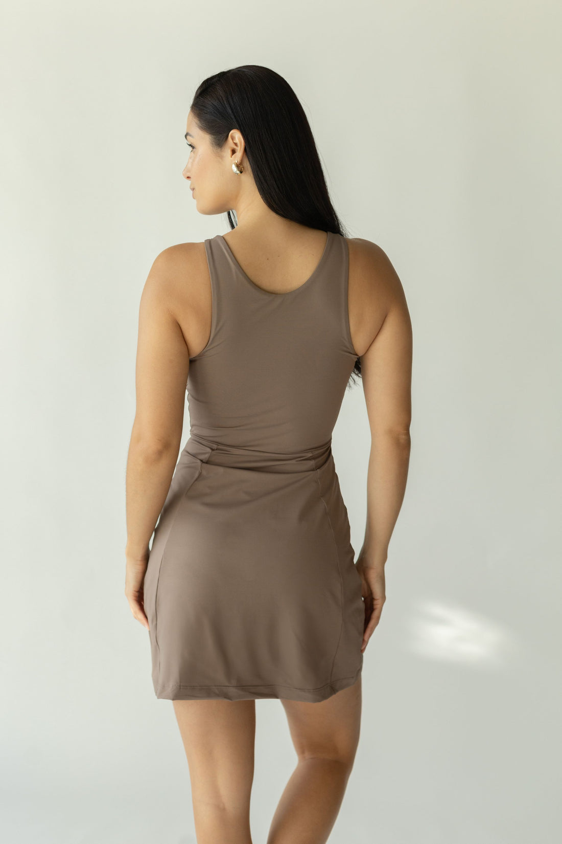 Asymmetrical Dress with Support